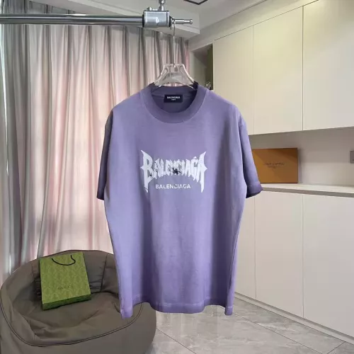 Balenciaga T-Shirts Short Sleeved For Unisex #1383235 $45.00 USD, Wholesale Replica Balenciaga T-Shirts