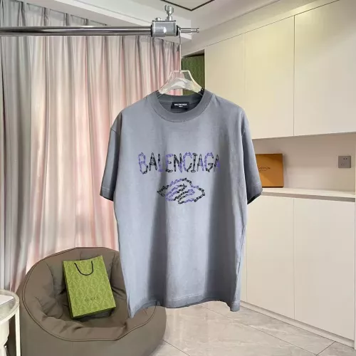 Balenciaga T-Shirts Short Sleeved For Unisex #1383255 $45.00 USD, Wholesale Replica Balenciaga T-Shirts