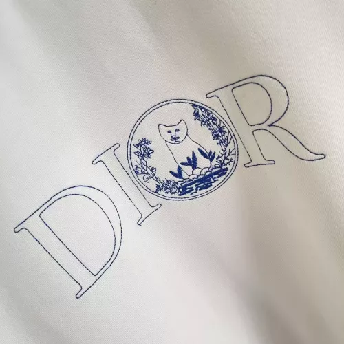 Replica Christian Dior Hoodies Long Sleeved For Unisex #1383277 $60.00 USD for Wholesale