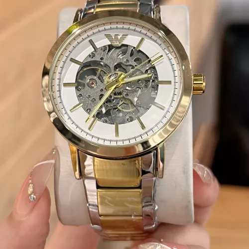 Armani Watches For Men #1383345 $45.00 USD, Wholesale Replica Armani Watches