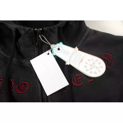 Replica Chrome Hearts Hoodies Long Sleeved For Unisex #1383419 $88.00 USD for Wholesale