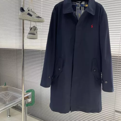 Replica Ralph Lauren Polo Trench Coat Long Sleeved For Unisex #1383453 $130.00 USD for Wholesale