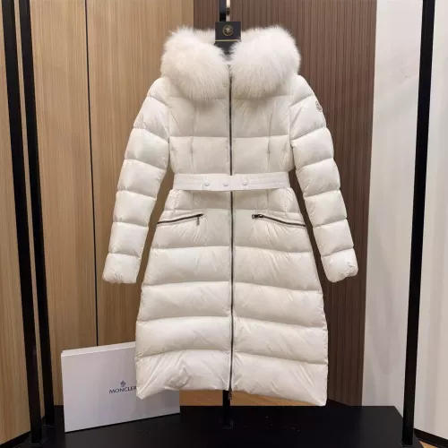 Moncler Down Feather Coat Long Sleeved For Women #1383457 $210.00 USD, Wholesale Replica Moncler Down Feather Coat