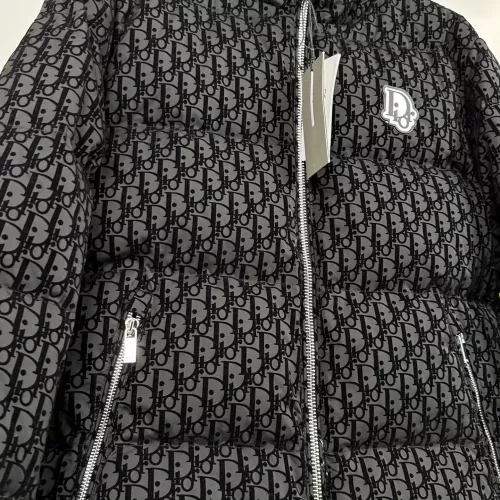 Replica Christian Dior Down Feather Coat Long Sleeved For Men #1383460 $195.00 USD for Wholesale