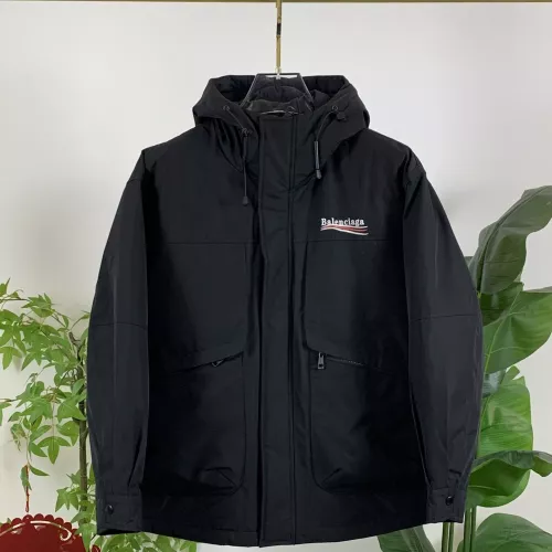 Balenciaga Down Feather Coat Long Sleeved For Men #1383480