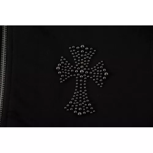 Replica Chrome Hearts Hoodies Long Sleeved For Unisex #1383520 $92.00 USD for Wholesale