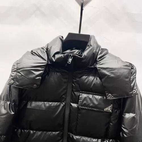 Replica Prada Down Feather Coat Long Sleeved For Men #1383584 $150.00 USD for Wholesale
