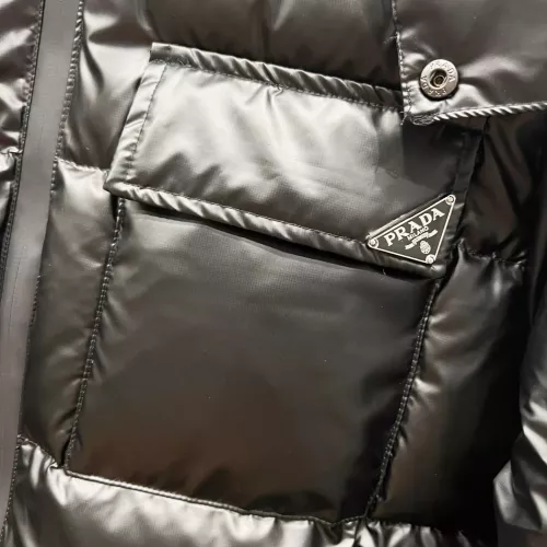 Replica Prada Down Feather Coat Long Sleeved For Men #1383584 $150.00 USD for Wholesale