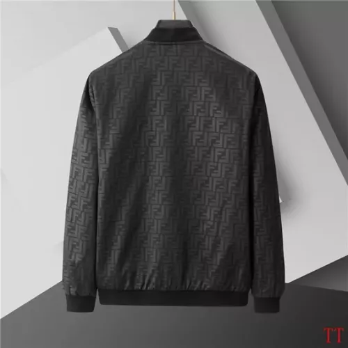 Replica Fendi Jackets Long Sleeved For Men #1383707 $60.00 USD for Wholesale