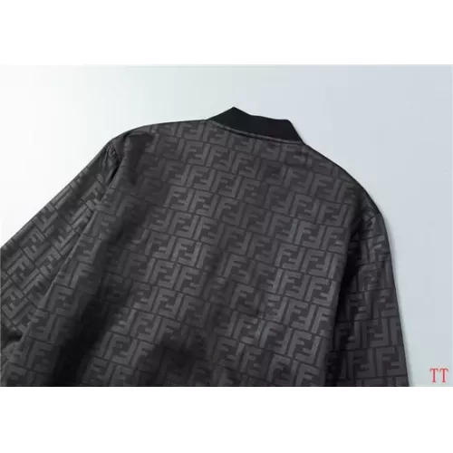 Replica Fendi Jackets Long Sleeved For Men #1383707 $60.00 USD for Wholesale