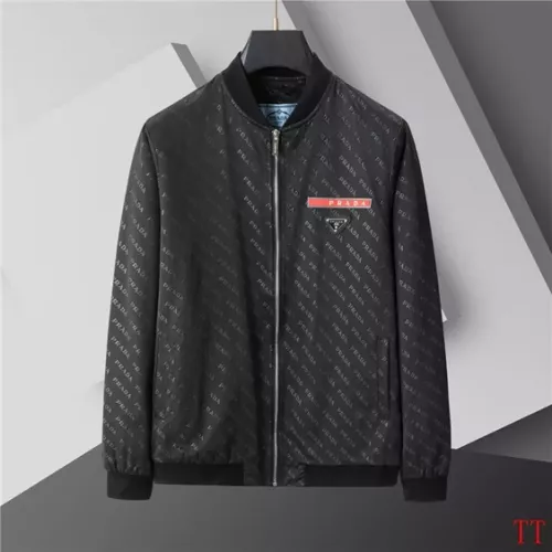 Prada Jackets Long Sleeved For Men #1383726 $60.00 USD, Wholesale Replica Prada Jackets