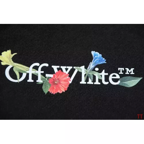 Replica Off-White Hoodies Long Sleeved For Unisex #1383763 $45.00 USD for Wholesale