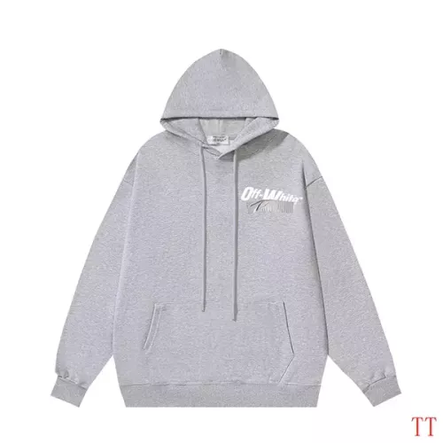 Replica Off-White Hoodies Long Sleeved For Unisex #1383765 $52.00 USD for Wholesale