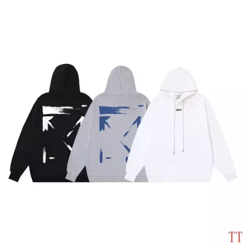 Replica Off-White Hoodies Long Sleeved For Unisex #1383769 $52.00 USD for Wholesale
