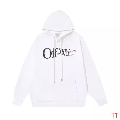Off-White Hoodies Long Sleeved For Unisex #1383781 $52.00 USD, Wholesale Replica Off-White Hoodies