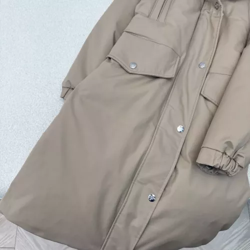 Replica Prada Down Feather Coat Long Sleeved For Women #1383808 $257.85 USD for Wholesale