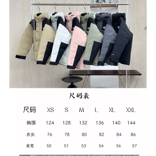 Replica The North Face Down Feather Coat Long Sleeved For Unisex #1383814 $160.00 USD for Wholesale