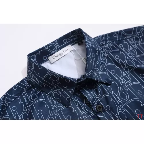 Replica Christian Dior Shirts Long Sleeved For Men #1383840 $39.00 USD for Wholesale