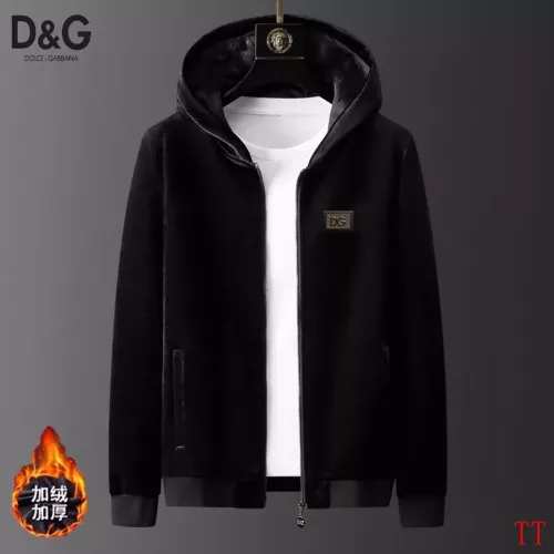 Replica Dolce & Gabbana D&G Tracksuits Long Sleeved For Men #1383877 $96.00 USD for Wholesale