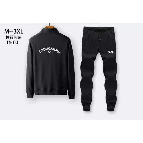 Dolce &amp; Gabbana D&amp;G Tracksuits Long Sleeved For Men #1383973 $80.00 USD, Wholesale Replica Dolce &amp; Gabbana D&amp;G Tracksuits