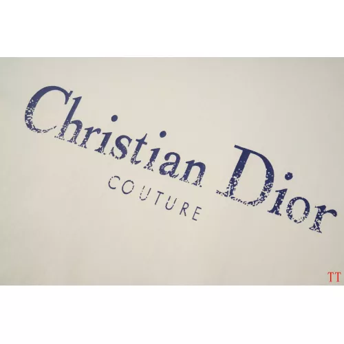 Replica Christian Dior T-Shirts Short Sleeved For Unisex #1383991 $32.00 USD for Wholesale