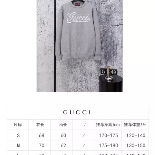 Replica Gucci Sweaters Long Sleeved For Unisex #1384025 $60.00 USD for Wholesale
