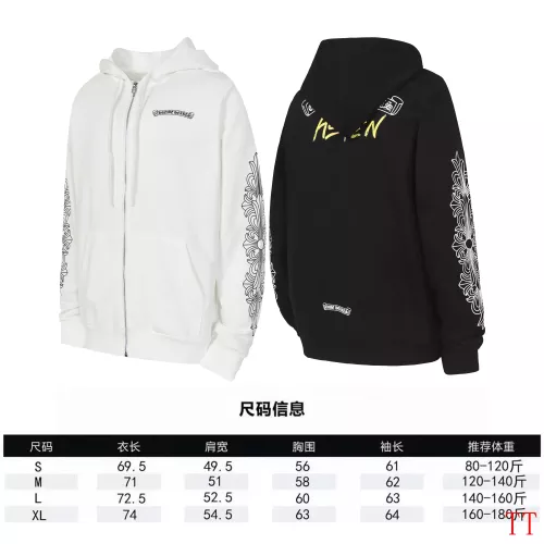 Replica Chrome Hearts Hoodies Long Sleeved For Unisex #1384086 $56.00 USD for Wholesale