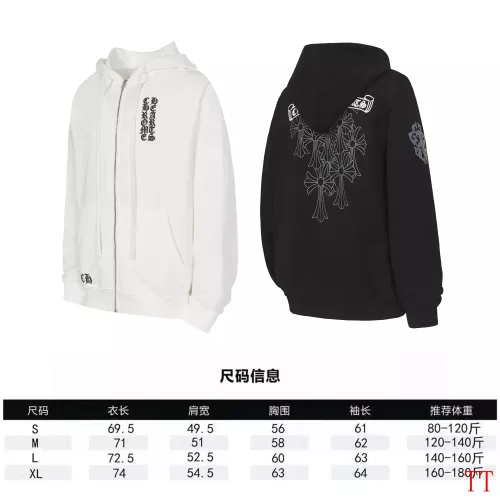 Replica Chrome Hearts Hoodies Long Sleeved For Unisex #1384166 $56.00 USD for Wholesale