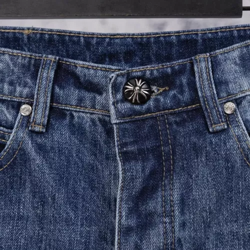 Replica Chrome Hearts Jeans For Men #1384173 $64.00 USD for Wholesale