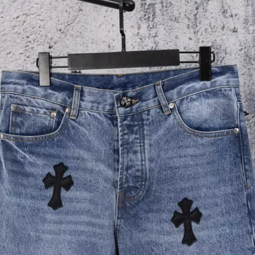 Replica Chrome Hearts Jeans For Men #1384179 $60.00 USD for Wholesale