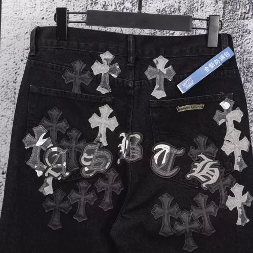 Replica Chrome Hearts Jeans For Men #1384195 $64.00 USD for Wholesale