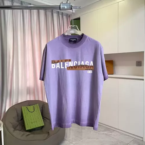Balenciaga T-Shirts Short Sleeved For Unisex #1384232 $45.00 USD, Wholesale Replica Balenciaga T-Shirts