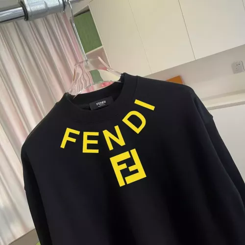 Replica Fendi Hoodies Long Sleeved For Unisex #1384262 $52.00 USD for Wholesale