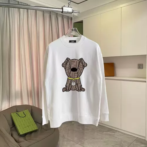 Fendi Hoodies Long Sleeved For Unisex #1384270 $52.00 USD, Wholesale Replica Fendi Hoodies