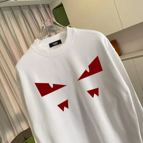 Replica Fendi Hoodies Long Sleeved For Unisex #1384271 $52.00 USD for Wholesale
