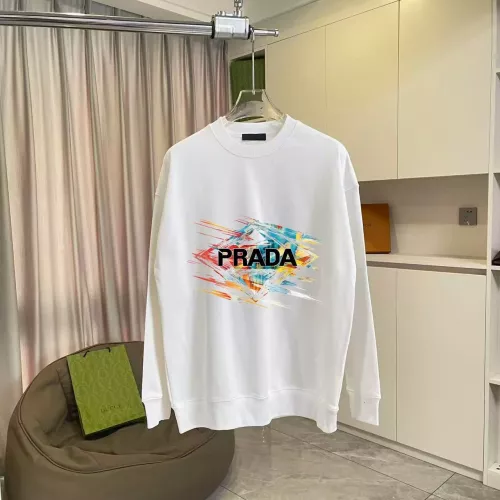 Prada Hoodies Long Sleeved For Unisex #1384277 $52.00 USD, Wholesale Replica Prada Hoodies
