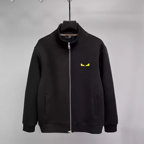 Fendi Hoodies Long Sleeved For Men #1384390 $102.00 USD, Wholesale Replica Fendi Hoodies