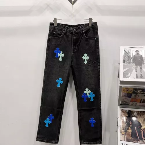 Chrome Hearts Jeans For Men #1384452 $60.00 USD, Wholesale Replica Chrome Hearts Jeans