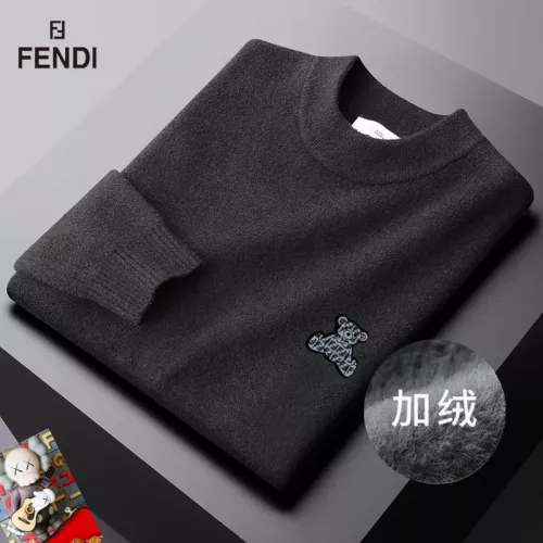 Fendi Sweaters Long Sleeved For Men #1384547 $48.00 USD, Wholesale Replica Fendi Sweaters