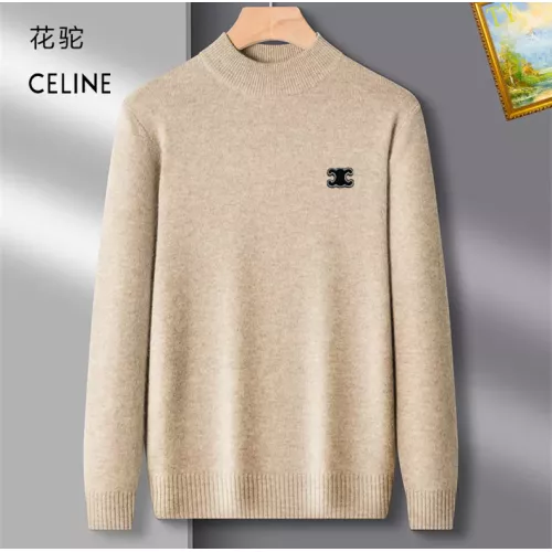 Celine Sweaters Long Sleeved For Men #1384643 $42.00 USD, Wholesale Replica Celine Sweaters