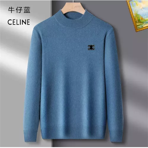 Celine Sweaters Long Sleeved For Men #1384647 $42.00 USD, Wholesale Replica Celine Sweaters