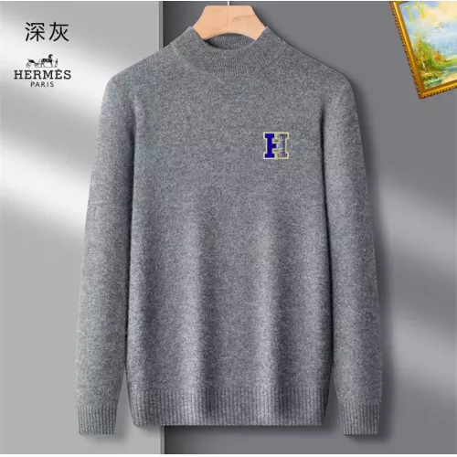 Hermes Sweaters Long Sleeved For Men #1384654 $42.00 USD, Wholesale Replica Hermes Sweaters