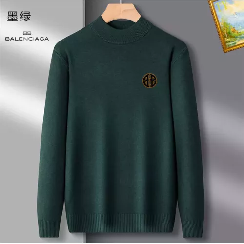 Balenciaga Sweaters Long Sleeved For Men #1384709 $42.00 USD, Wholesale Replica Balenciaga Sweaters