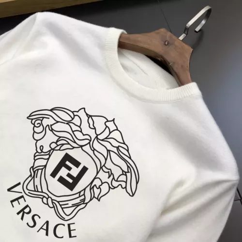 Replica Versace Sweaters Long Sleeved For Men #1384792 $42.00 USD for Wholesale