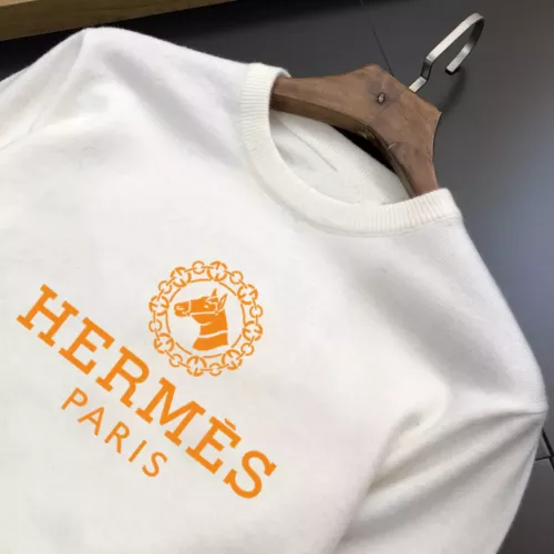 Replica Hermes Sweaters Long Sleeved For Men #1384796 $42.00 USD for Wholesale