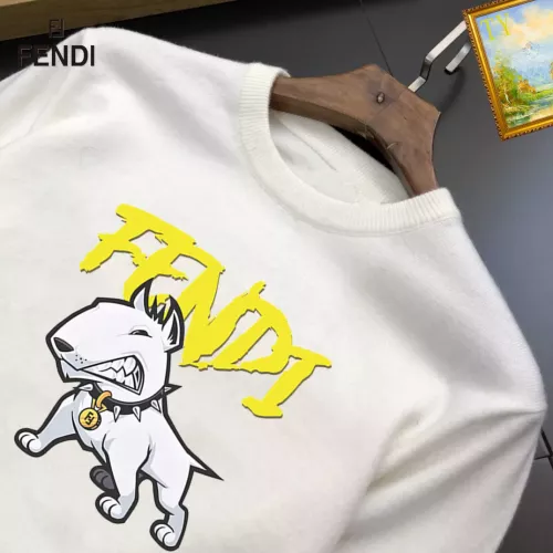 Replica Fendi Sweaters Long Sleeved For Men #1384819 $42.00 USD for Wholesale