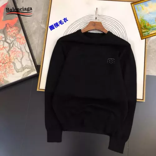 Balenciaga Sweaters Long Sleeved For Men #1384836 $42.00 USD, Wholesale Replica Balenciaga Sweaters