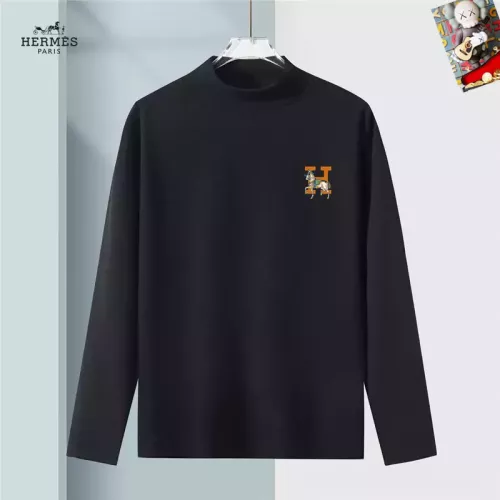 Hermes T-Shirts Long Sleeved For Men #1384902 $40.00 USD, Wholesale Replica Hermes T-Shirts