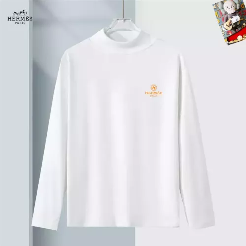 Hermes T-Shirts Long Sleeved For Men #1384970 $40.00 USD, Wholesale Replica Hermes T-Shirts