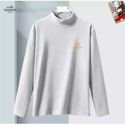 Hermes T-Shirts Long Sleeved For Men #1384971 $40.00 USD, Wholesale Replica Hermes T-Shirts